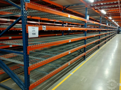 approx. 1,560 positions storage rac, Year: 2021, (26) sections, (20) load levels, (31) 54" x430" frames - Image 1