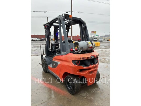 Linde H30T, Forklift, 2863 hours, S/N: H21202Y07308, 2022 - Image 4