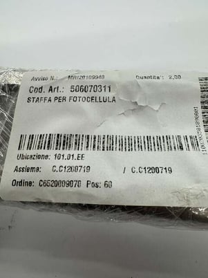 Biesse Photocell Mounting Bracket 506070311 - Image 2