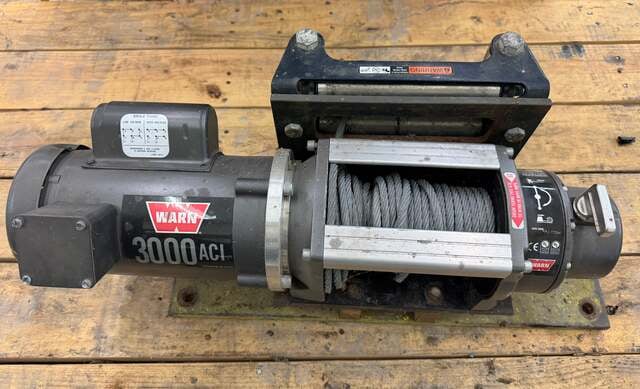 WARN AC3000 Electric Winch 0.75 HP 3450 RPM - Image 3