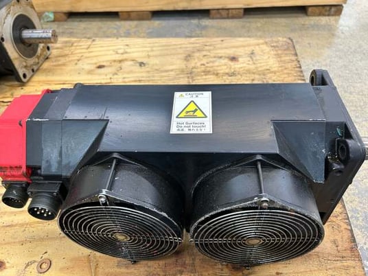 Fanuc A06B-0158-B075#7008 Servo Motor 5 HP 2000 RPM - Image 2