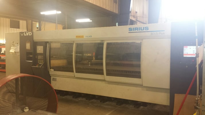 LVD #Sirius-3015-Plus, CNC laser, 5' x10', 4000 watt, load/unload/tower, Fanuc 160i-B, 2011 - Image 1