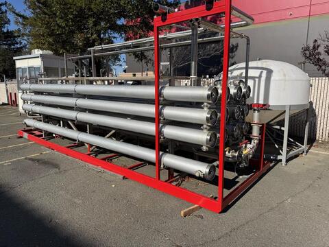 Osmonics #BEV-Series, Nano Filtration, 300 GPM permeate @ 60&deg;F, 185/350 psig, (12) 8" diameter x 20' long - Image 2
