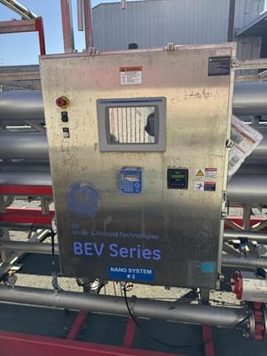Osmonics #BEV-Series, Nano Filtration, 300 GPM permeate @ 60&deg;F, 185/350 psig, (12) 8" diameter x 20' long - Image 3