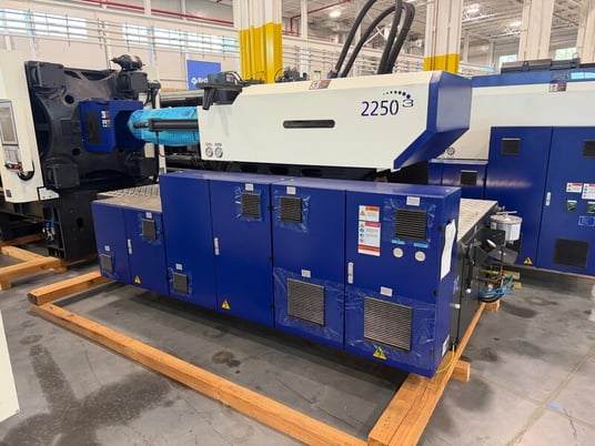 596 Ton, 34.23 oz., Haitian #MAIII-5300/2250, injection molding machine, 65mm screw diameter, new, 2023 - Image 2
