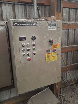 Cresswood #HF60-60LR, shredder, includes discharge conveyor w/magnetic pulley, 2015 - Image 3