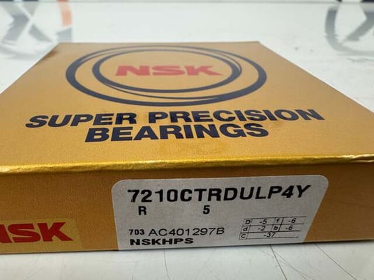 NSK Bearing 7210CTRDULP4Y 50 mm ID x 90 mm OD x 20 mm Width NEW - Image 2