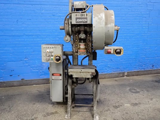16 Ton, Johnson #OBI-16, OBI Press, 16" x 10" capacity, 220/380 V - Image 1