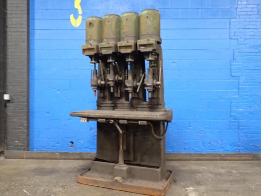 4 Spindle Drill Press, 3650 RPM, 440 V - Image 1