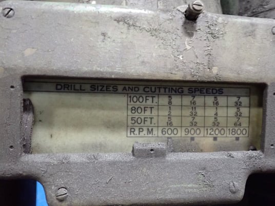 4 Spindle Drill Press, 3650 RPM, 440 V - Image 6