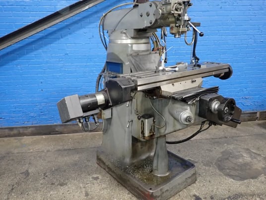 Sharp, Vertical Mill, 9" x 42" Table, 3 HP, 1720 RPM, 220/440 V - Image 2