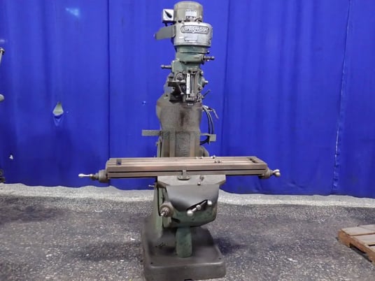 Bridgeport, Vertical Mill, 9" x 42" Table, 1 HP, 1730 RPM, 220 V - Image 1