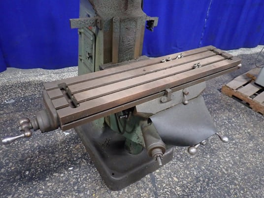 Bridgeport, Vertical Mill, 9" x 42" Table, 1 HP, 1730 RPM, 220 V - Image 3