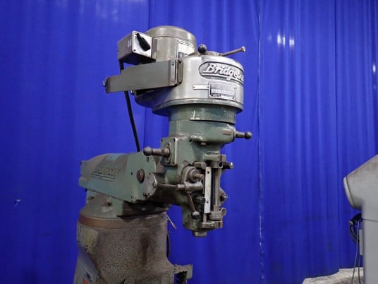 Bridgeport, Vertical Mill, 9" x 42" Table, 1 HP, 1730 RPM, 220 V - Image 4