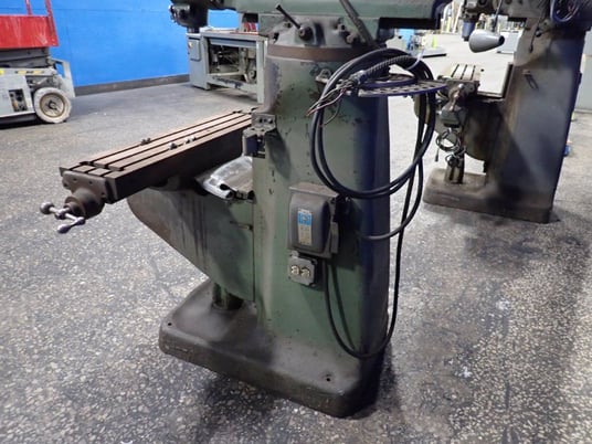 Bridgeport, Vertical Mill, 9" x 42" Table, 1 HP, 1730 RPM, 220 V - Image 7