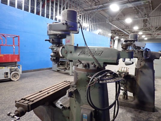 Bridgeport, Vertical Mill, 9" x 42" Table, 1 HP, 1730 RPM, 220 V - Image 8
