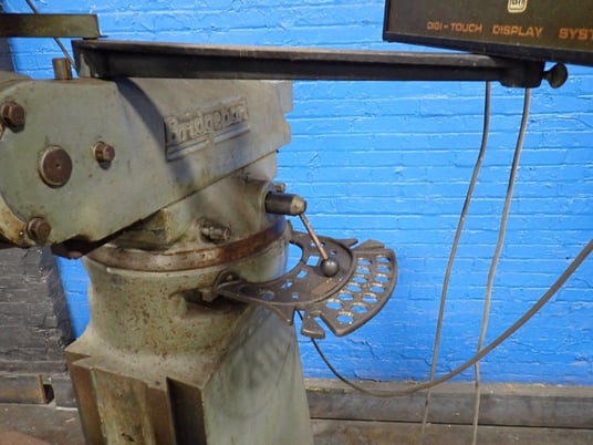 Bridgeport, Vertical Mill, w/DRO & Lamp, 9" x 42" Table, 220/440 V - Image 8