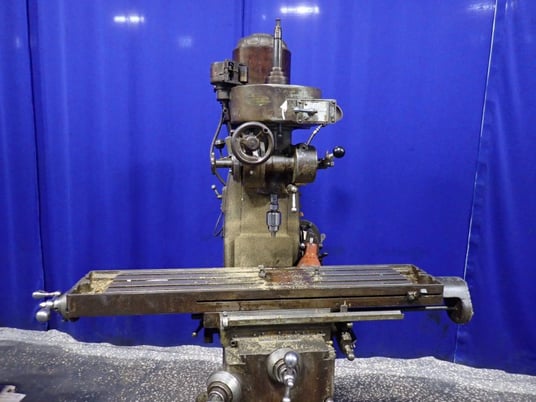 Index Machine & Tool Co. #55, Vertical Mill, 9" x 46" Table, 1 HP, 1710 RPM, 220 V - Image 2