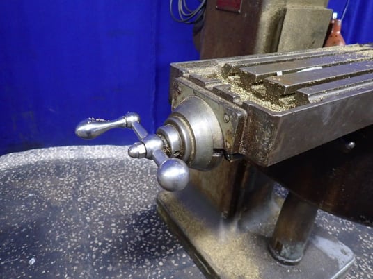 Index Machine & Tool Co. #55, Vertical Mill, 9" x 46" Table, 1 HP, 1710 RPM, 220 V - Image 5