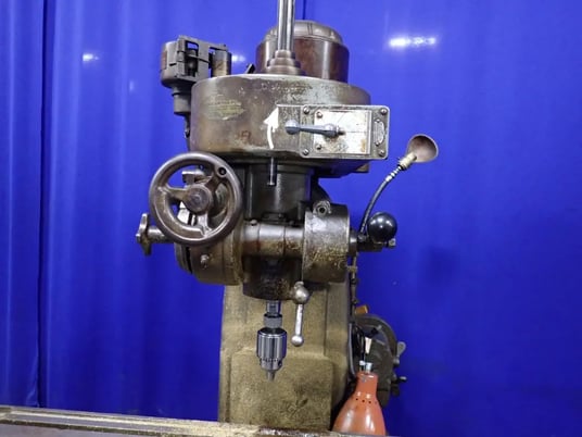 Index Machine & Tool Co. #55, Vertical Mill, 9" x 46" Table, 1 HP, 1710 RPM, 220 V - Image 9