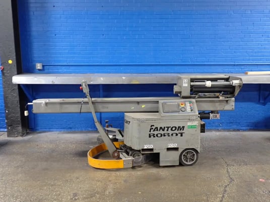 Highlight Industries #FR-1000, Fantom Robot Stretch Wrapper, 4" x 21" capacity, 120 V, 2010 - Image 1