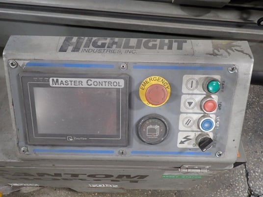 Highlight Industries #FR-1000, Fantom Robot Stretch Wrapper, 4" x 21" capacity, 120 V, 2010 - Image 3