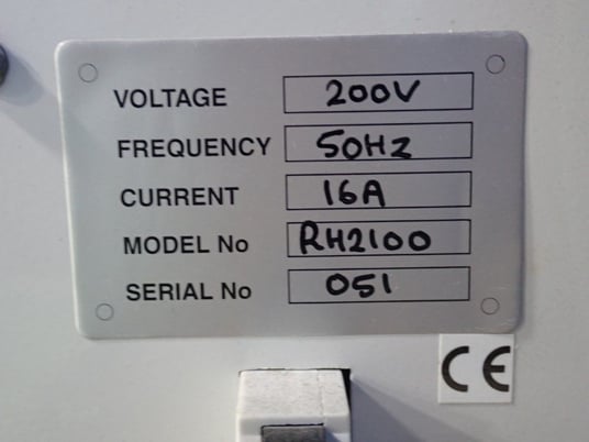 Bohlin Industries #RH2100, Capillary Rheometer, w/Tooling, Keyboard & Foot Pedal, 16 Amps, 200 V - Image 4