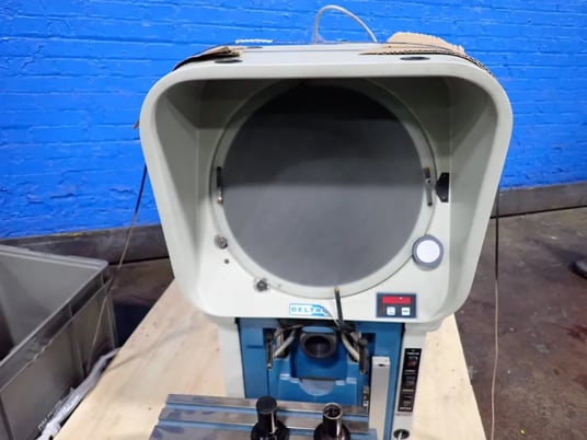15" Deltronic #DH-14-MPC, Optical Comparator, w/Lens, 2 Amps, 120 V - Image 2