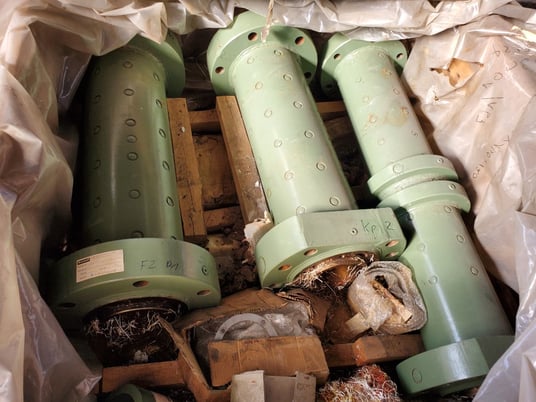 Berstorff, Pin Barrel for 6" Cold Feed Rubber Extruder, 20:1 L/D - Image 1