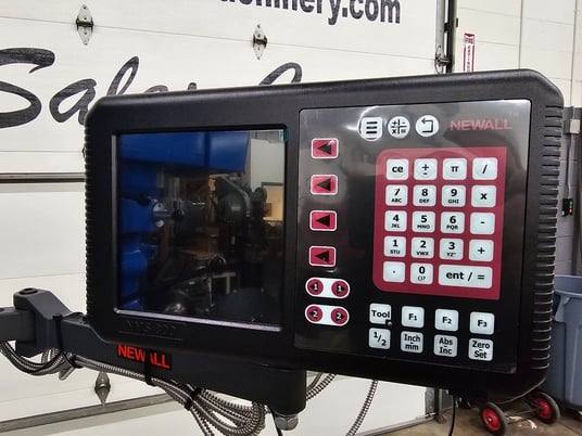 Summit #EVS349B, Vertical Knee Mill/Turret Milling Machine, 9" x 49" table, 31" X, 13" Y, 15" ram adjustment - Image 10