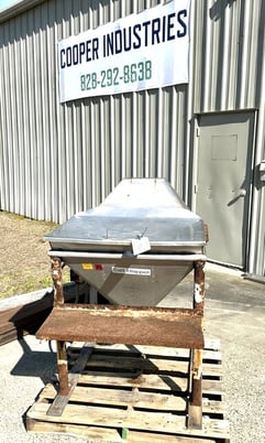 Salt hopper small bag dum station, Stainless Steel contact parts - Image 1