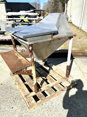 Salt hopper small bag dum station, Stainless Steel contact parts - Image 4