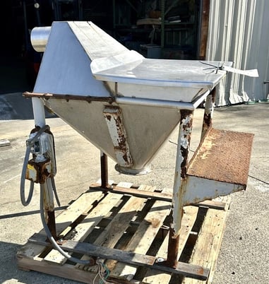 Salt hopper small bag dum station, Stainless Steel contact parts - Image 6