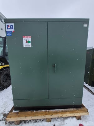 2500 KVA 24940 Delta Primary, 600Y Secondary, Daelim, Station - Image 1