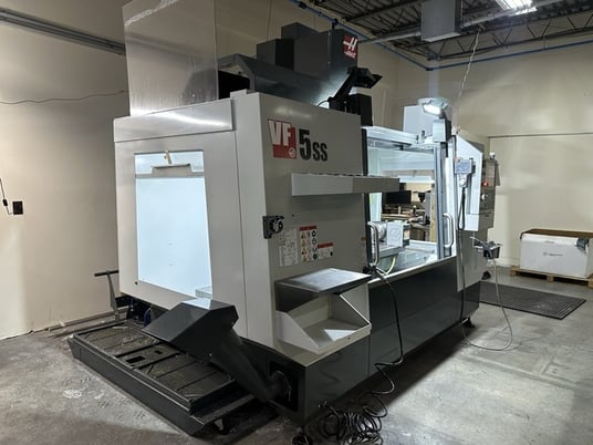 Haas #VF-5SS, Vertical Machining Center, 5-Axis, 50" X, 26" Y, 25" Z, 23" x 52" Table, 30 HP, 12000 RPM, 40 - Image 1