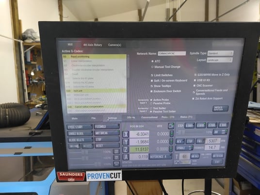 Tormach #1100M, Vertical Machining Center, 3-Axis, 10 automatic tool changer, 2022 - Image 4
