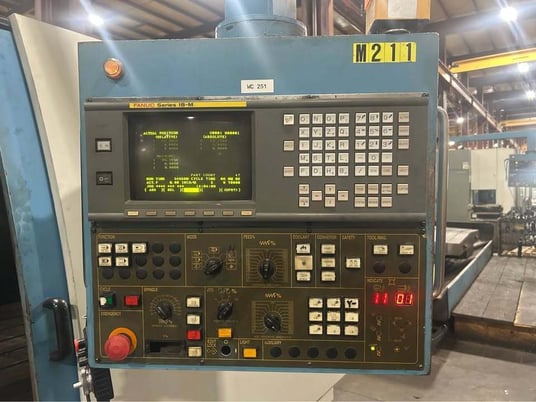 Supermax #YCM-V2110B, Vertical Machining Center, 3-Axis, 82.2" X, 40.1" Y, 30" Z, 6000 RPM, CT50 Taper, 32 - Image 2