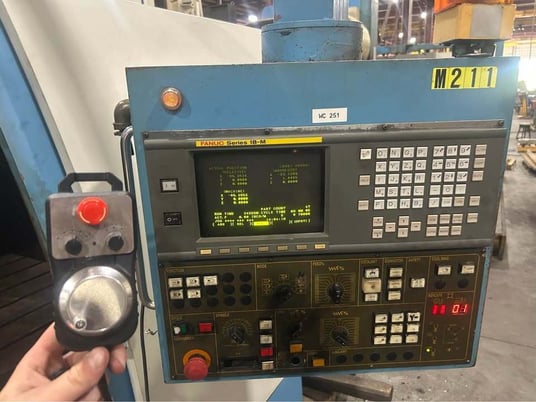 Supermax #YCM-V2110B, Vertical Machining Center, 3-Axis, 82.2" X, 40.1" Y, 30" Z, 6000 RPM, CT50 Taper, 32 - Image 3