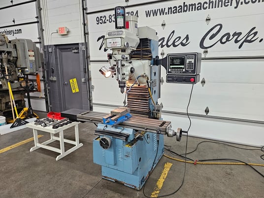 Southwest Industries #DPM, 3-Axis CNC Vertical Bed Mill, 10" x 50" table, 31" X, 17" Y, 25" Z, 1.5" mild - Image 5