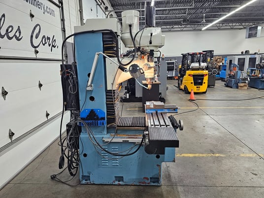 Southwest Industries #DPM, 3-Axis CNC Vertical Bed Mill, 10" x 50" table, 31" X, 17" Y, 25" Z, 1.5" mild - Image 9