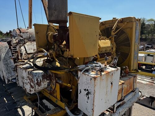 650 HP Caterpillar #3412, industrial diesel engine, radiator - Image 3