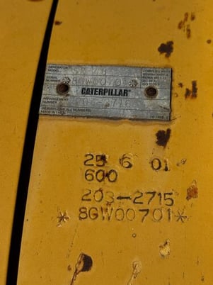 1050 KW, Caterpillar #SR-4B, generator end, 600 Volts - Image 2