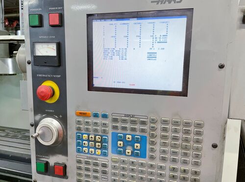 Haas #VF-3, vertical machining center, 40" X, 20" Y, 25" Z, 7500 RPM, 20 HP, 20 automatic tool changer, chip - Image 10