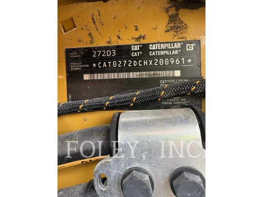 Cat 272D3, Skid Steer Loader, 798 hours, S/N: HX200961, 2021 - Image 6