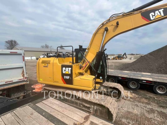 Caterpillar 316FL, 3565 hours, S/N: YDL20564, 2019 - Image 8