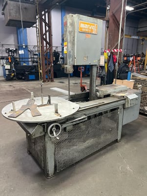 18" x 20" Marvel #8-Mark-I, Vertical Bandsaw, 14' 6" x 1" blade, 2 HP - Image 3