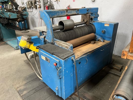 4' x 12 gauge AcroTech #HD-1248, Plate Bending Roll, 2-roll type, 3 HP - Image 1