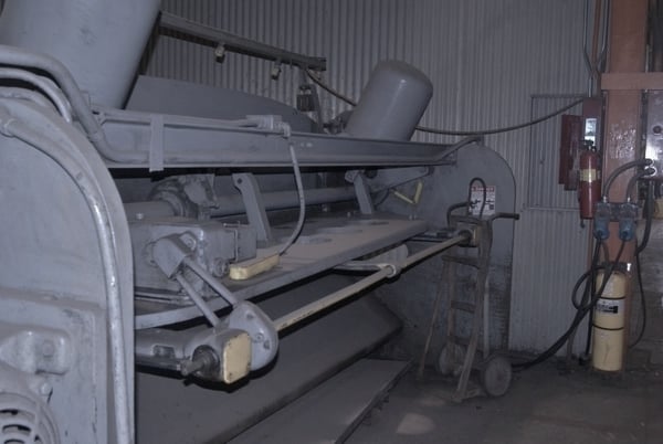 1/4" x 12' Cincinnati #1812, 60 SPM, 10 HP, 40" manual Back Gauge, 18" gap, 12' squaring arm - Image 4