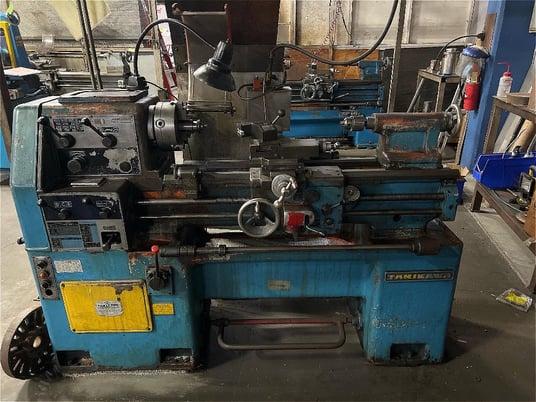 14.1" x 31.5" Takisawa #TSL-800, Lathe, 8.27" swing over cross slide, 3-jaw chuck, tailstock, face plate, 1980 - Image 3