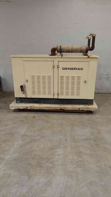 35 KW Generac #SG035, Natural Gas / LP Generator, 1 Phase, 120/240 Volts, 1214 Hrs, Tested - Image 1